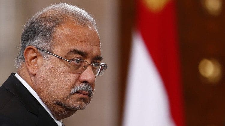 "شريف إسماعيل" يستقبل وزيرى السياحة والنقل والطيران "الأردنيين"