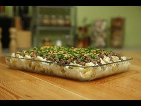 صينية مكرونة باللحم واللبن ... من المطبخ "الخليجى"