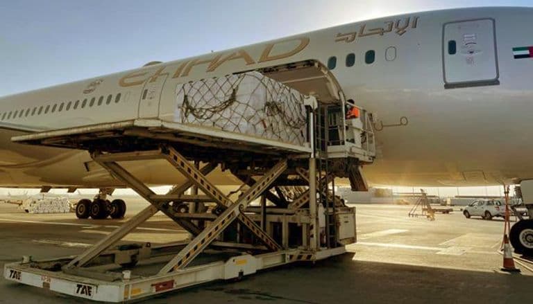 الاتحاد للشحن " أول شركة طيران دولية تهبط في مطار إيتشو هواهو الصيني