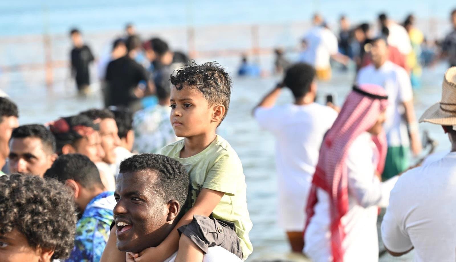 مهرجان الحريد الـ ٢٠ بجزر فرسان يتيح للأطفال والعائلات المشاركة في صيد الحريد