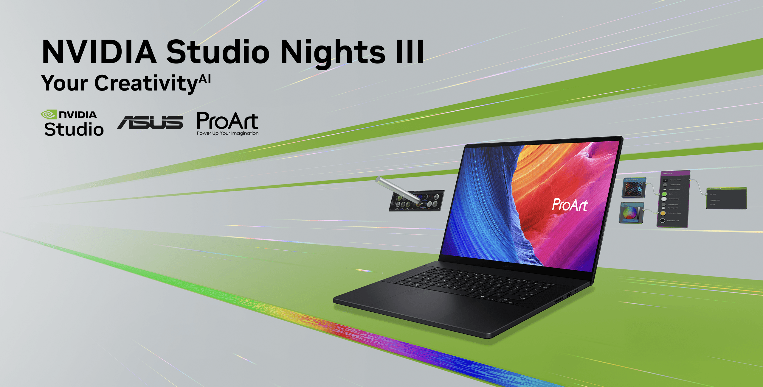 NVIDIA Studio Nights 3.. حفل استثنائي لتكريم  صناع المُحتوى والمبتكرين يوم 25 أكتوبر 