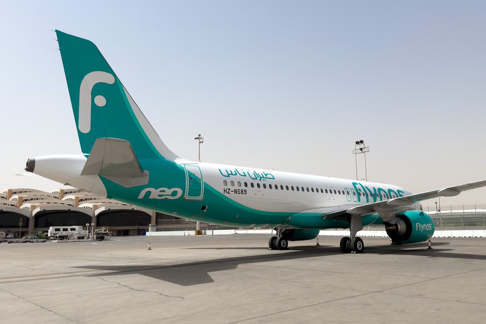 طيران ناس يتسلم الطائرة الجديدة الثالثة في 2025 من طراز A320neo