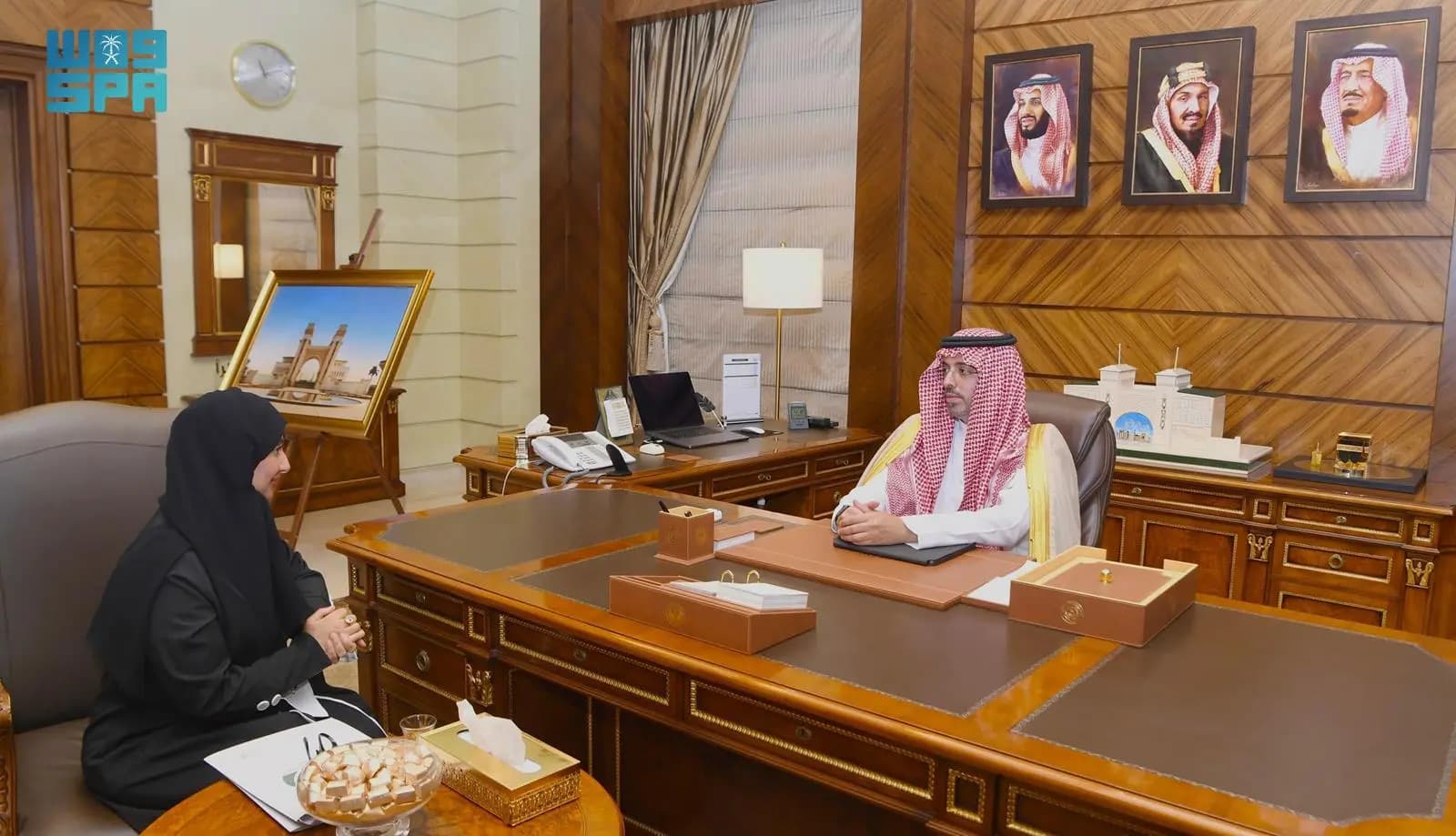 حافظ جدة يستقبل الرئيس التنفيذي المكلّف لجمعية مراكز الأحياء بمنطقة مكة المكرمة