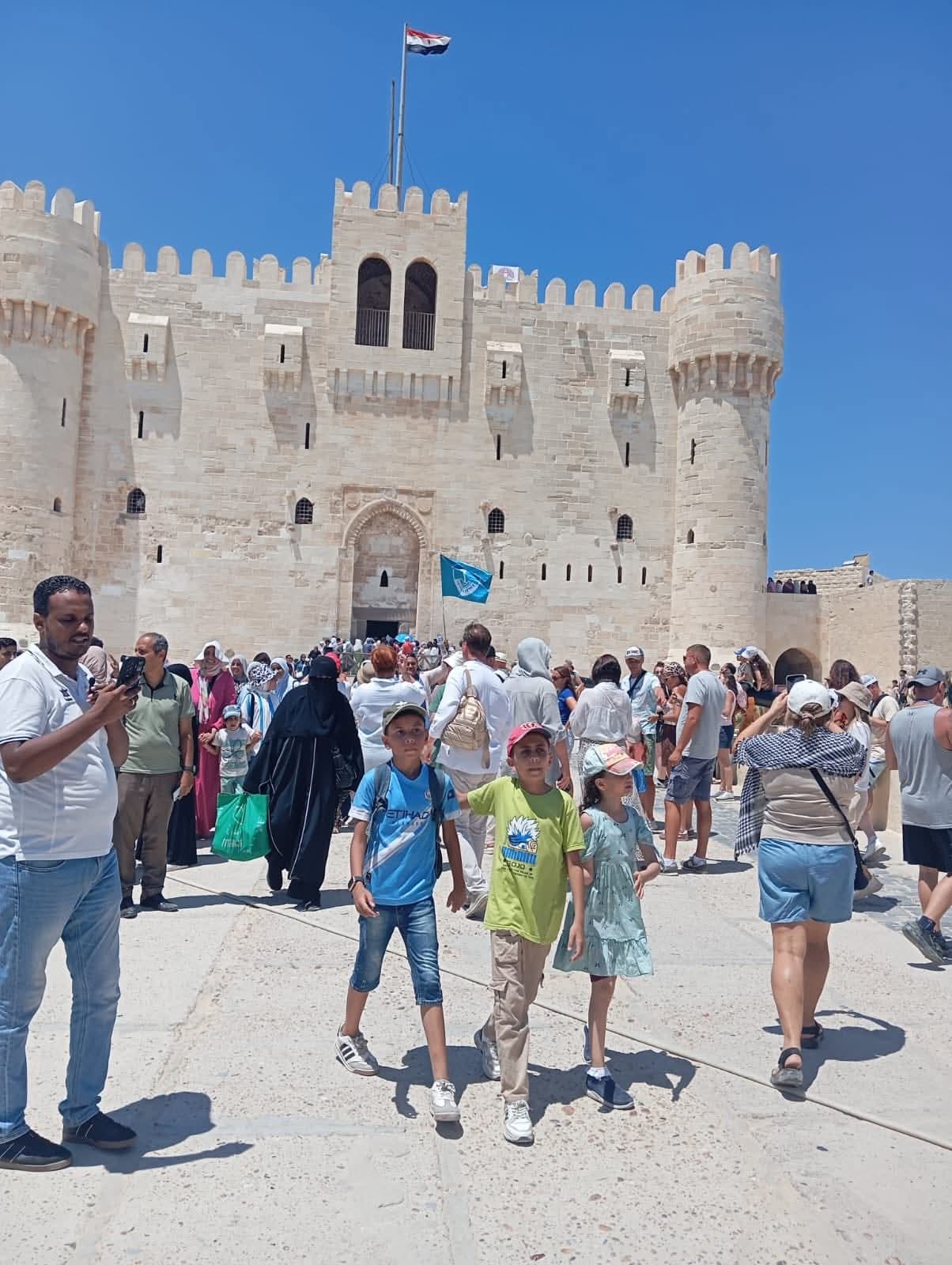 إقبال جماهيري كبير على المتاحف والمواقع الأثرية بالإسكندرية