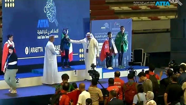 في إنجاز رياضي غير مسبوق للكويت ..شيخة العلي تكتسح كؤوس البطولة العربية لتنس طاولة بالمغرب