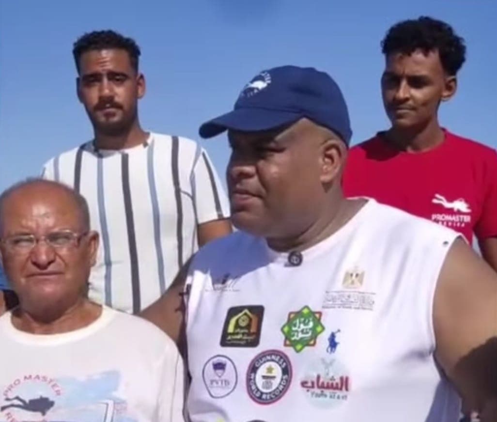 حدث عالمى بالغردقة "كابونجا" يسحب مركب وزنه ٧٠٠ طنا بأسنانه.. وتحطيم رقم قياسى عالمي