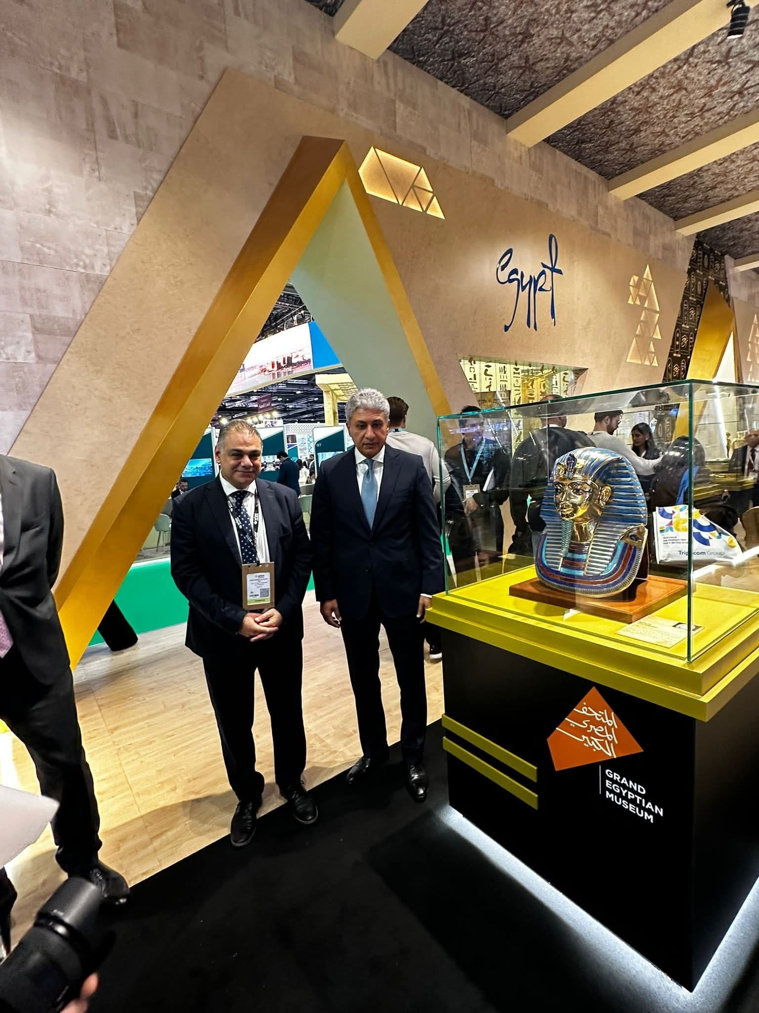 الجناح المصري يتألق في معرض WTM لندن 2025 بتصميم مستوحى من المتحف المصري الكبير وإقبال غير مسبوق من الزوار