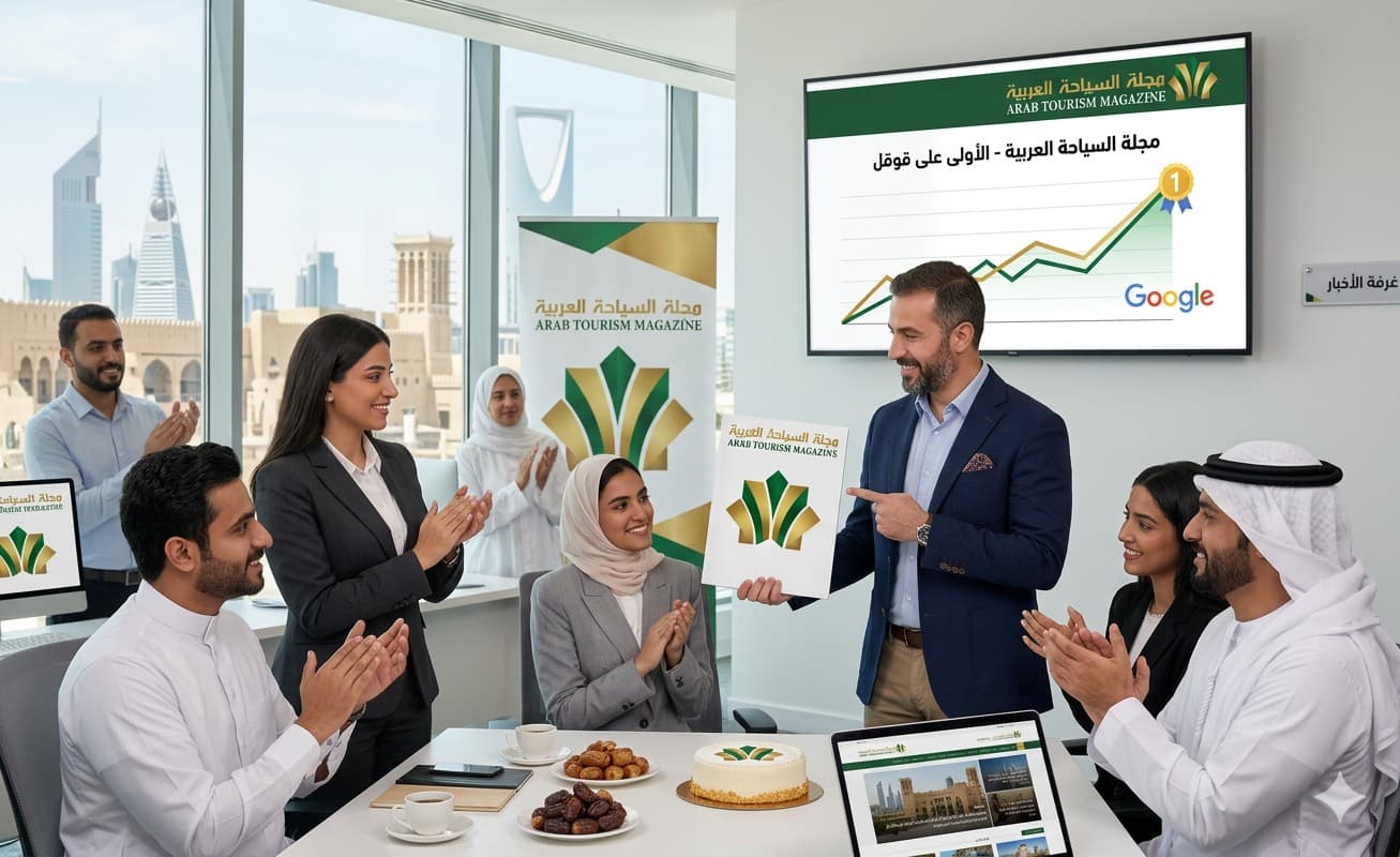 مجلة السياحة العربية تتربع على عرش المحتوى السياحي وتتصدر الرقم (1) على قوقل