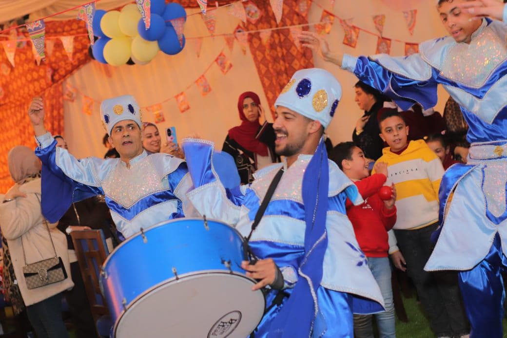 خيمة حطباوي الرمضانية.. أكبر خيمة في البحيرة تتحول إلى مقصد يومي لعشاق الأجواء الرمضانيه