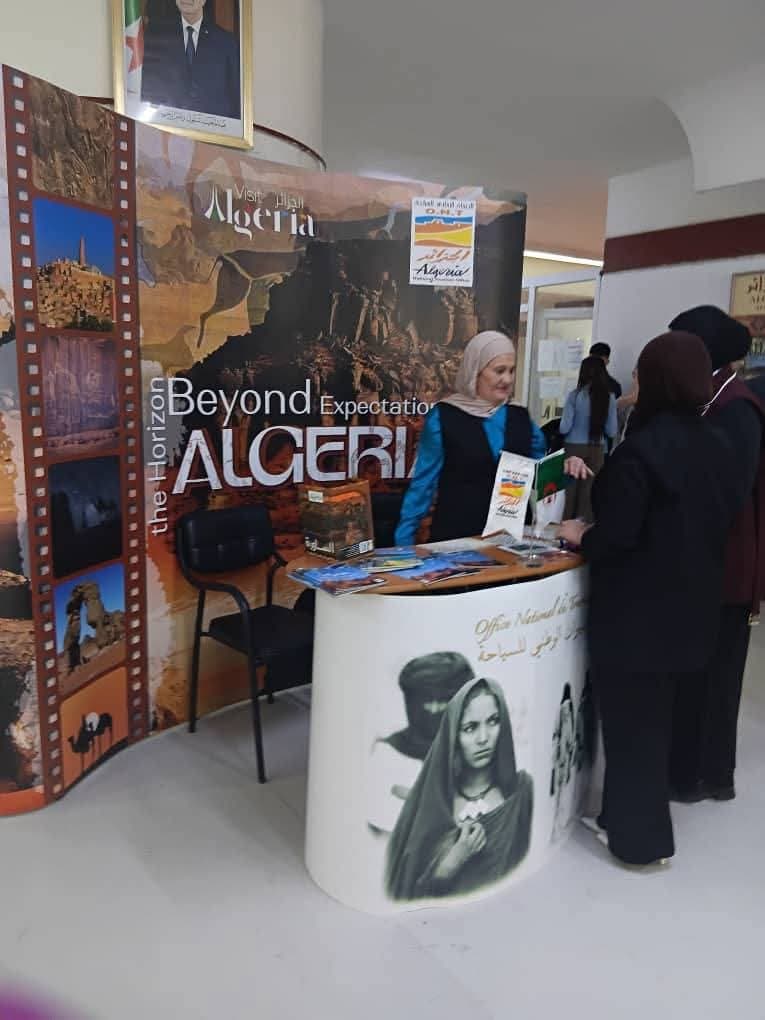الديوان الوطني للسياحة يُعزّز التوجيه المهني للطلبة في منتدى التوظيف بـ“الأوراسي”