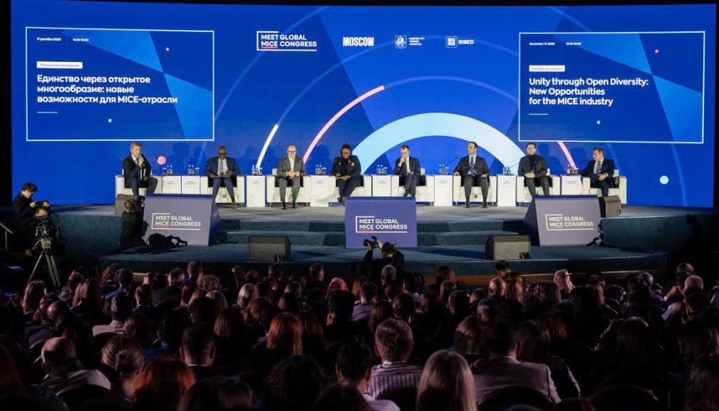 مؤتمر قطاع الاجتماعات والحوافز والمؤتمرات والمعارض العالمي في موسكو يستشرف فرص الأعمال المتاحة