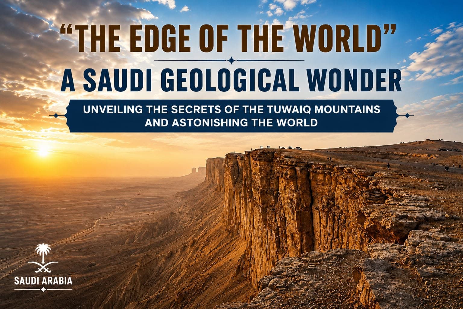 “The Edge of the World” — A Saudi Geological Marvel Revealing the Secrets of the Tuwaiq Mountains and Astonishing the World
