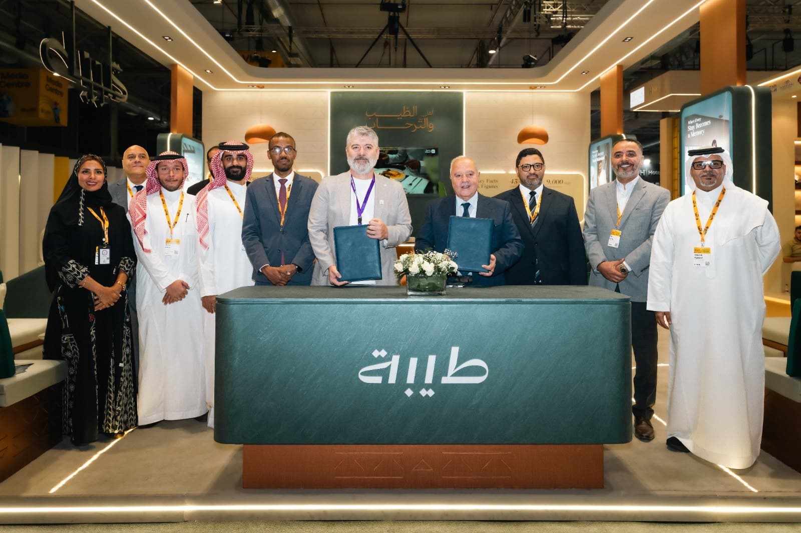 طيبة" تبرم شراكات و تستعرض رؤيتها لمستقبل الضيافة السعودية خلال "سوق السفر العالمي سبوتلايت الرياض"
