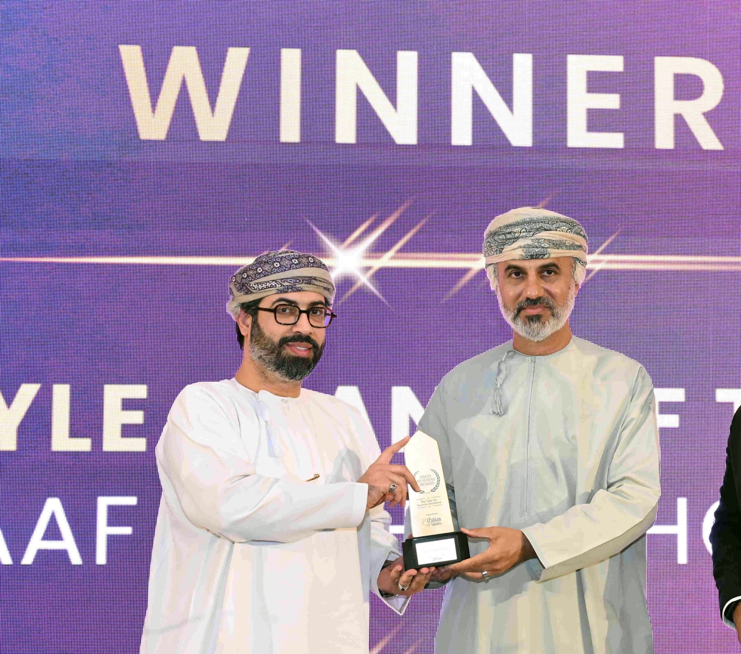 سعف» تحصد جائزة أفضل علامة لنمط الحياة في جوائز عُمان للأعمال 2026