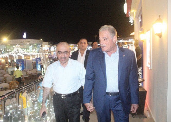 رئيس منظمة السياحة العربية يشيد بتسهيلات محافظ جنوب سيناء للسياح العرب