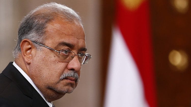 "شريف إسماعيل" يستقبل وزيرى السياحة والنقل والطيران "الأردنيين"