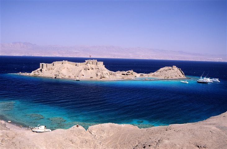 Salah-El-Din-Fortress-on-Pharaoh-Island