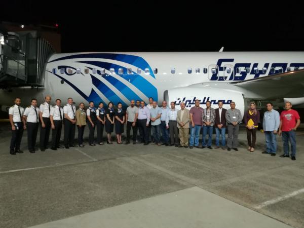الطائرة السابعة الجديدة من طراز B737-800NG تنضم لأسطول مصر للطيران | مجلة السياحة العربية