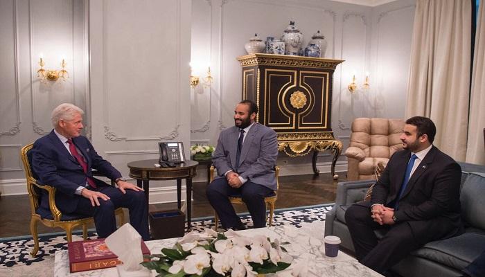 محمد بن سلمان يلتقي بيل كلينتون في نيويورك | مجلة السياحة العربية