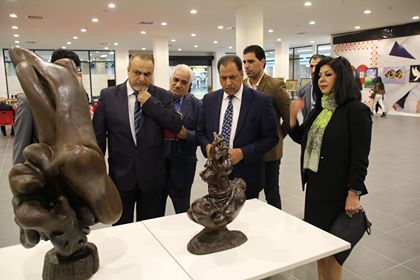 مدير عام دائرة الفنون العامة يـفتـتح مهرجان المحبة والسلام في السليمانية (12)