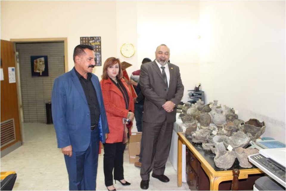 هيئة الاثار العراقية تستلم (٣٦) قطعة أثرية إلى المتحف العراقي .. والحمداني يشكر القوات الامنية في ميسان لاسترجاعها قطع اثرية معدة للتهريب لدى احد تجار الاثار | مجلة السياحة العربية .. #السياحة_العربية