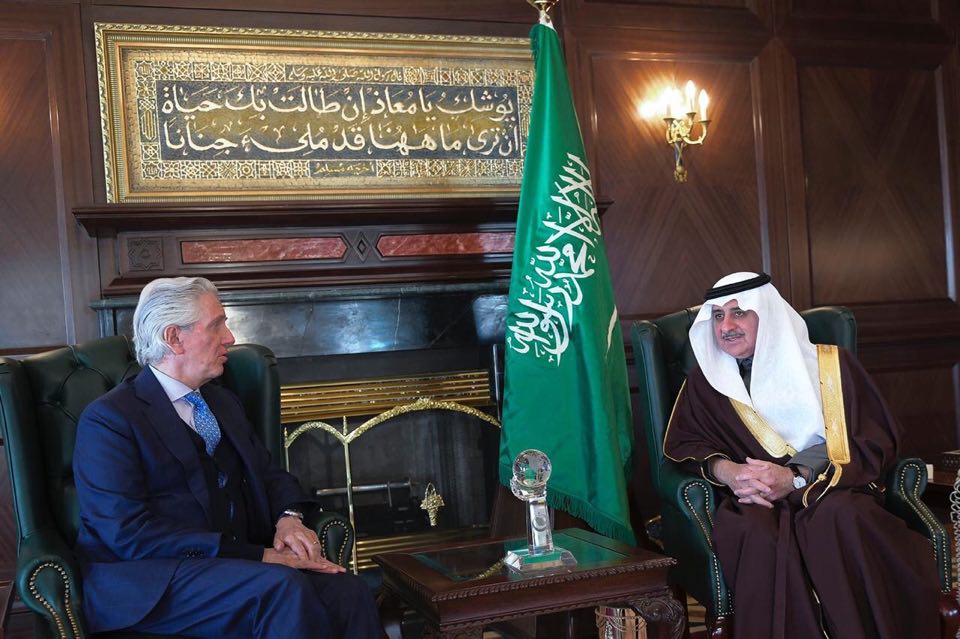 أمير منطقة تبوك يستقبل السفير الفرنسي لدى المملكة | مجلة السياحة العربية .. #السياحة_العربية