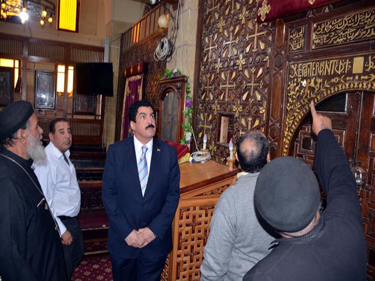 وفد لجنة السياحة والآثار بـ"النواب" يتفقد كنيسة السيدة العذراء بمسطرد