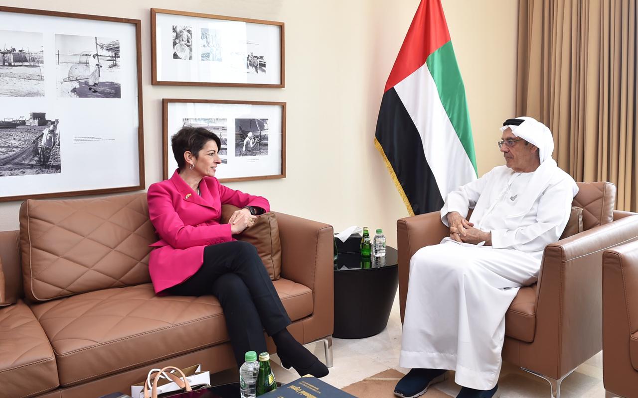 زكي نسيبة يستقبل المدير العام لوزارة الخارجية الاسبانية