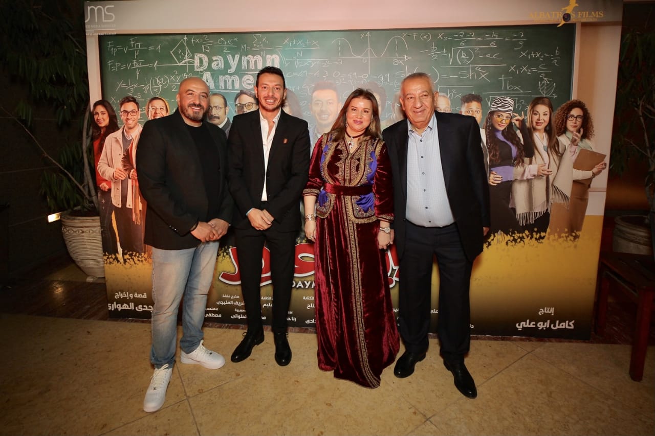 بعد انتهاء التصوير...كامل أبو علي وأسرة مسلسل «دايما عامر» في سحور رمضاني