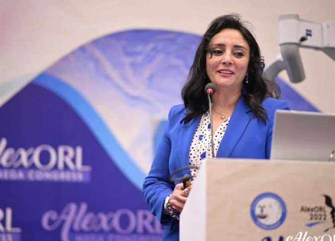 "غادة شلبي" تشارك في مؤتمر الإسكندرية الدولى لأمراض الأنف والأذن والحنجرة