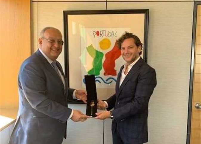 السفير المصري في البرتغال يلتقي الرئيس التنفيذي لهيئة تنشيط السياحة البرتغالية