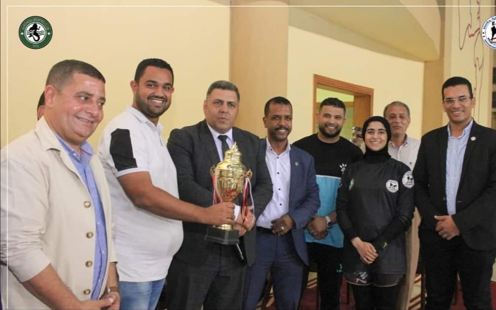 نادي الغردقة الرياضي يفوز بالمركز الأول في بطولة الجمهورية للكيك بوكسينج