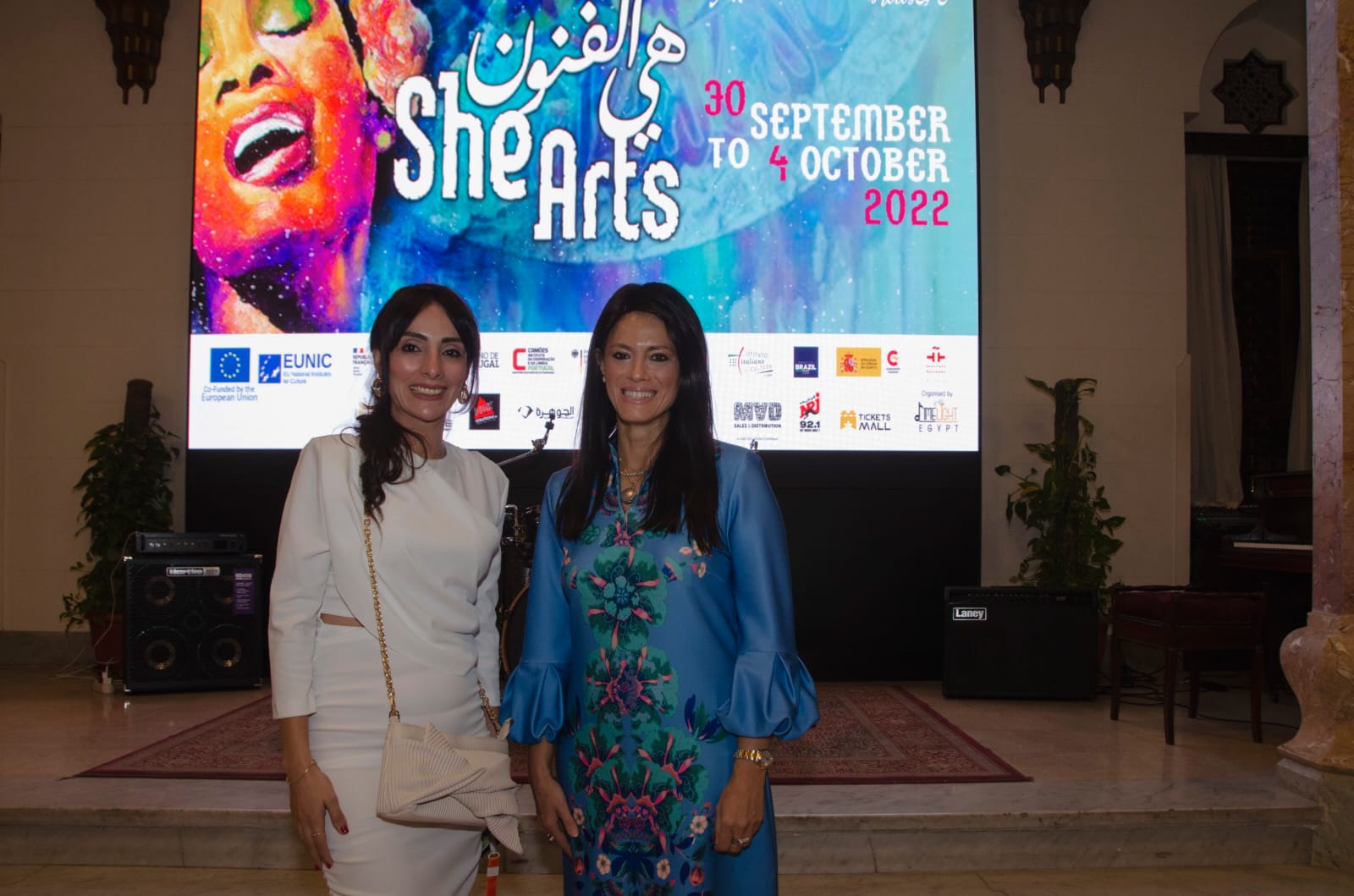 وزيرة التعاون الدولي تفتح مهرجان "هي الفنون She Arts" بمشاركة المبدعات من مختلف دول العالم
