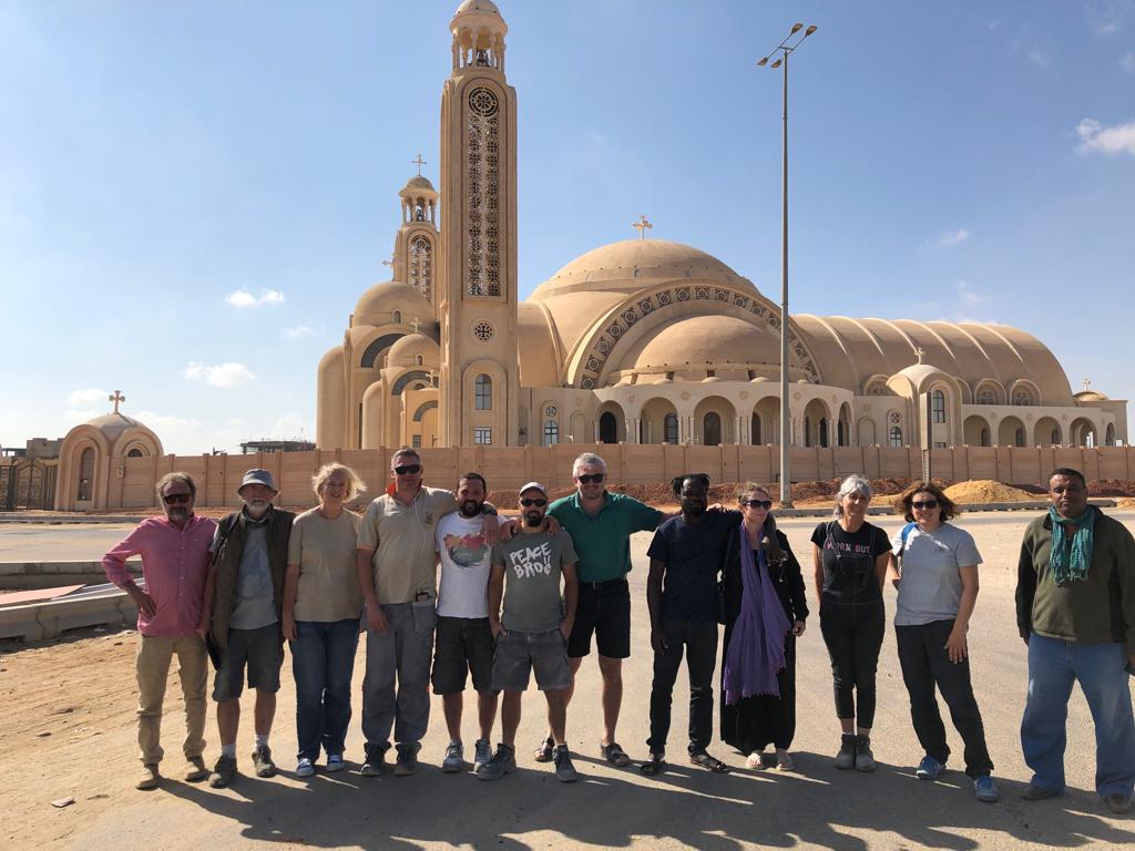 جولة لأشهر النحاتين في العالم لمعالم العاصمة الإدارية الجديدة