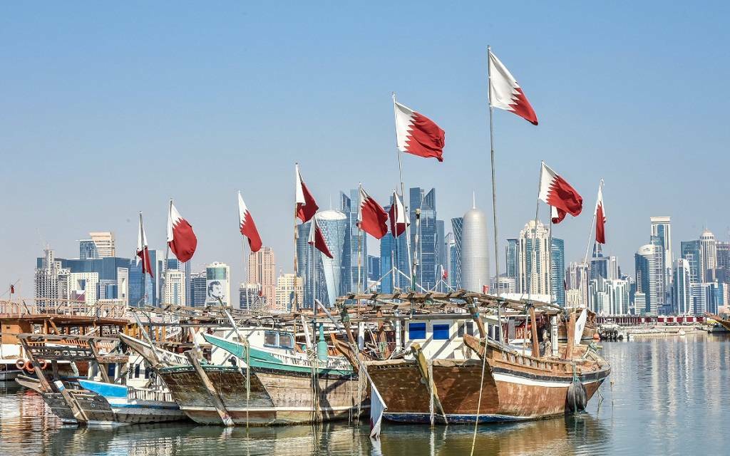 كورنيش الدوحة بقطر