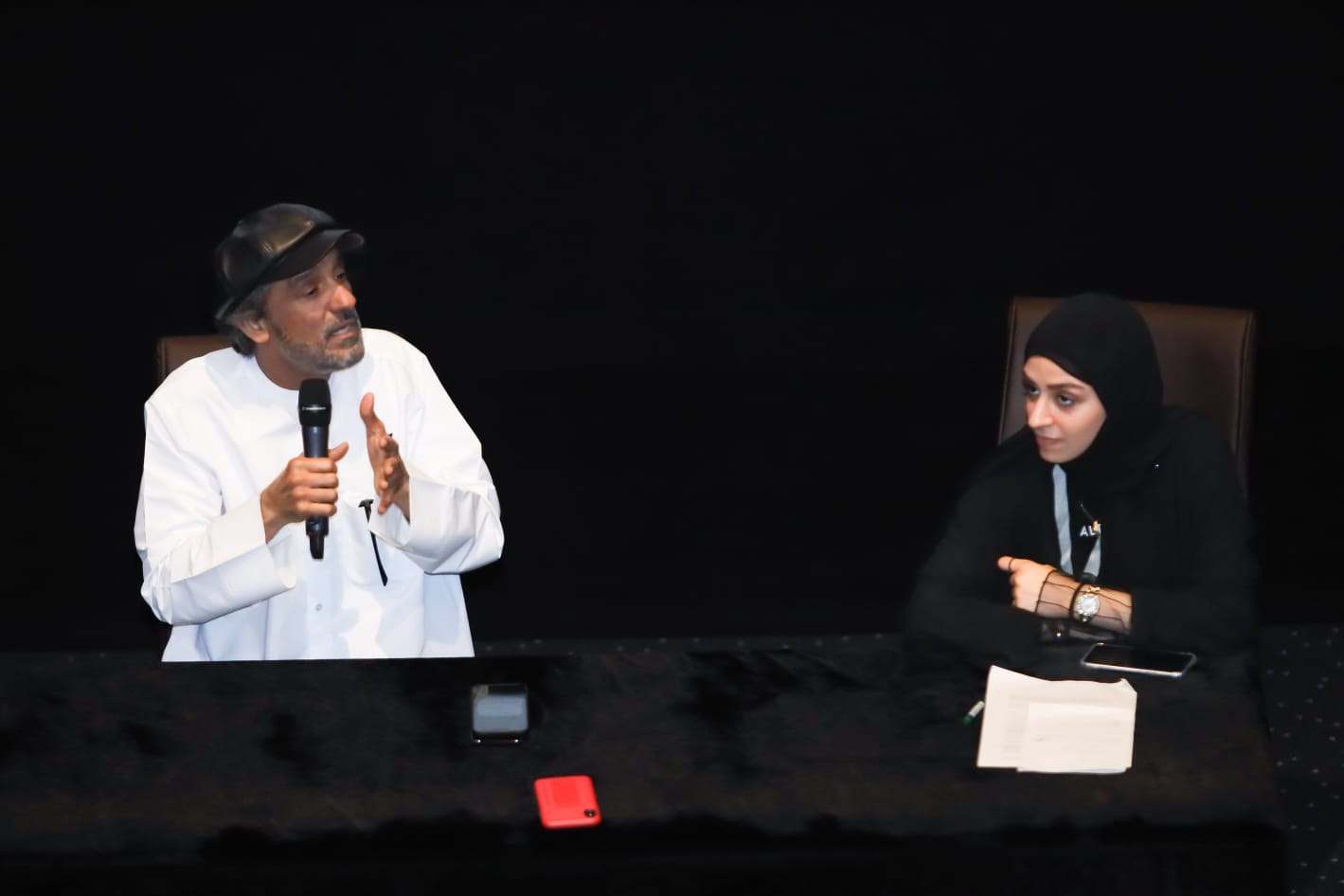 علي هامش مهرجان الباطنة السينمائي الدولي الشبح الإماراتي يثير الرعب في صحار..
