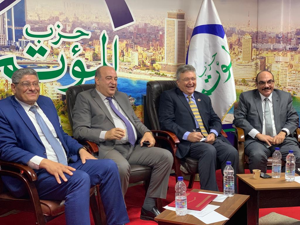 في حضور ممثلين عن أحزاب مستقبل وطن وحماه وطن .. حزب المؤتمر: ضرورة تدريس مناهج السياحة وقواعد التعامل مع السائحين في المدارس
