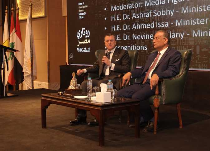وزير السياحة والآثار يُشارك في مؤتمر «الصورة العامة للروتاري»
