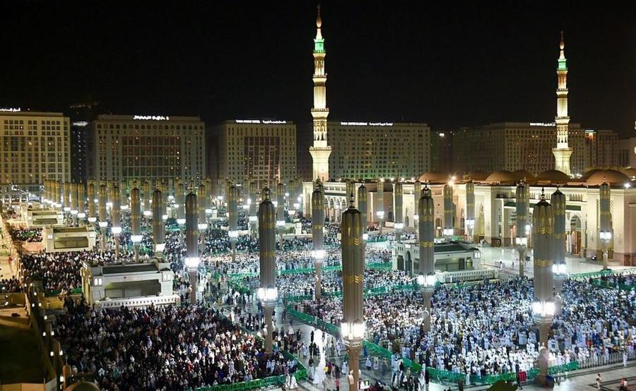 المسجد النبوي يستقبل أكثر من 15 مليون مصل في النصف الأول من رمضان