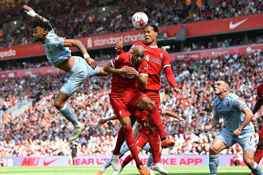 فرص ليفربول في التأهل إلى دوري أبطال أوروبا بعد التعادل أمام أستون فيلا