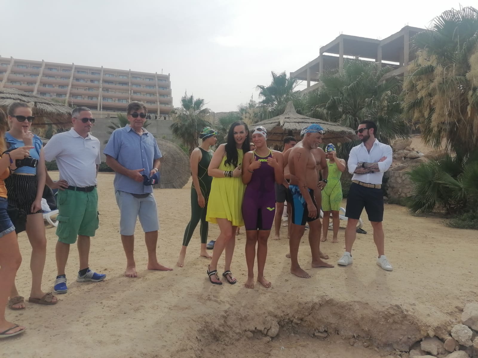 انطلاق فعاليات اللقاء الرياضي الثقافي المجرى على شواطئ الغردقة