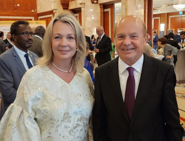 سفيرة السويد تقيم حفل استقبال في أبوظبي بمناسبة العيد الوطني ومرور 500 عام على استقلال المملكة