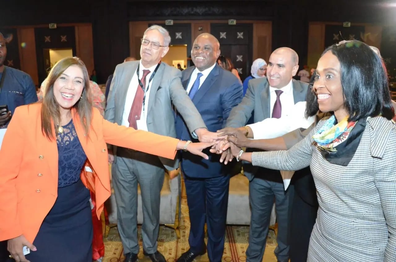 الاتحاد العربى للمعارض والمؤتمرات يشارك فى المؤتمر الصحفي للترويج للمعرض الافريقى للتجارة البينية