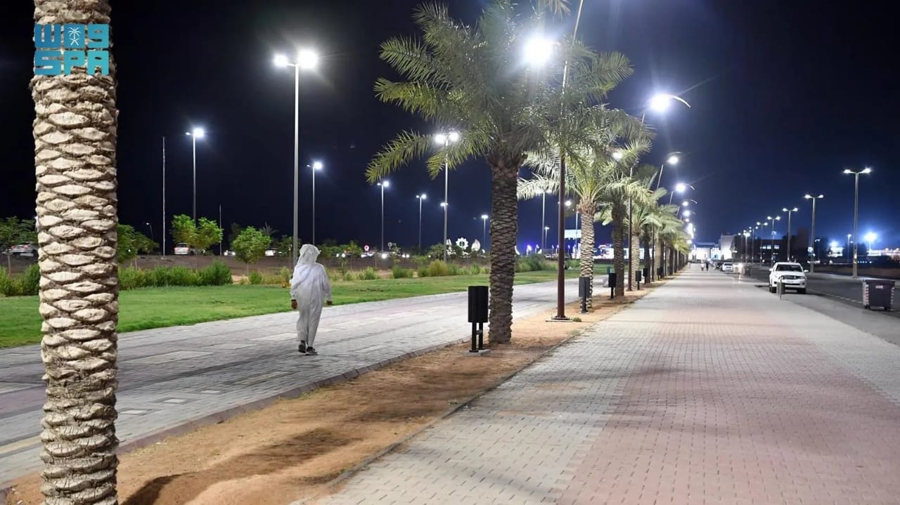 لوحات إرشادية.. حائل تشجع المواطنين على رياضة المشي