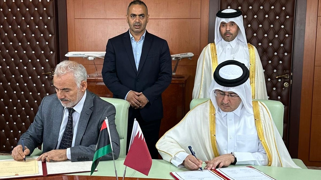مذكرة تفاهم بين قطر وليبيا في مجال الطيران المدني