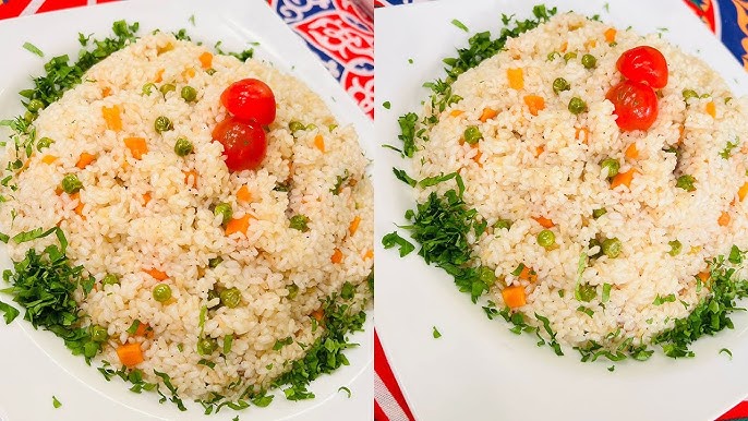 الأرز بالبسلة.. أشهي الأكلات اللبنانية