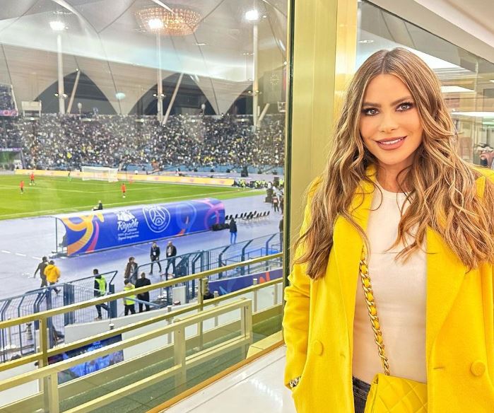 صوفيا فيرغارا تقضي أوقاتا ممتعة في الرياض