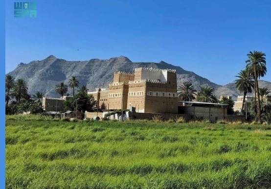 تراث نجران العمراني ومزارع النخيل.. لوحة فنية رائعة