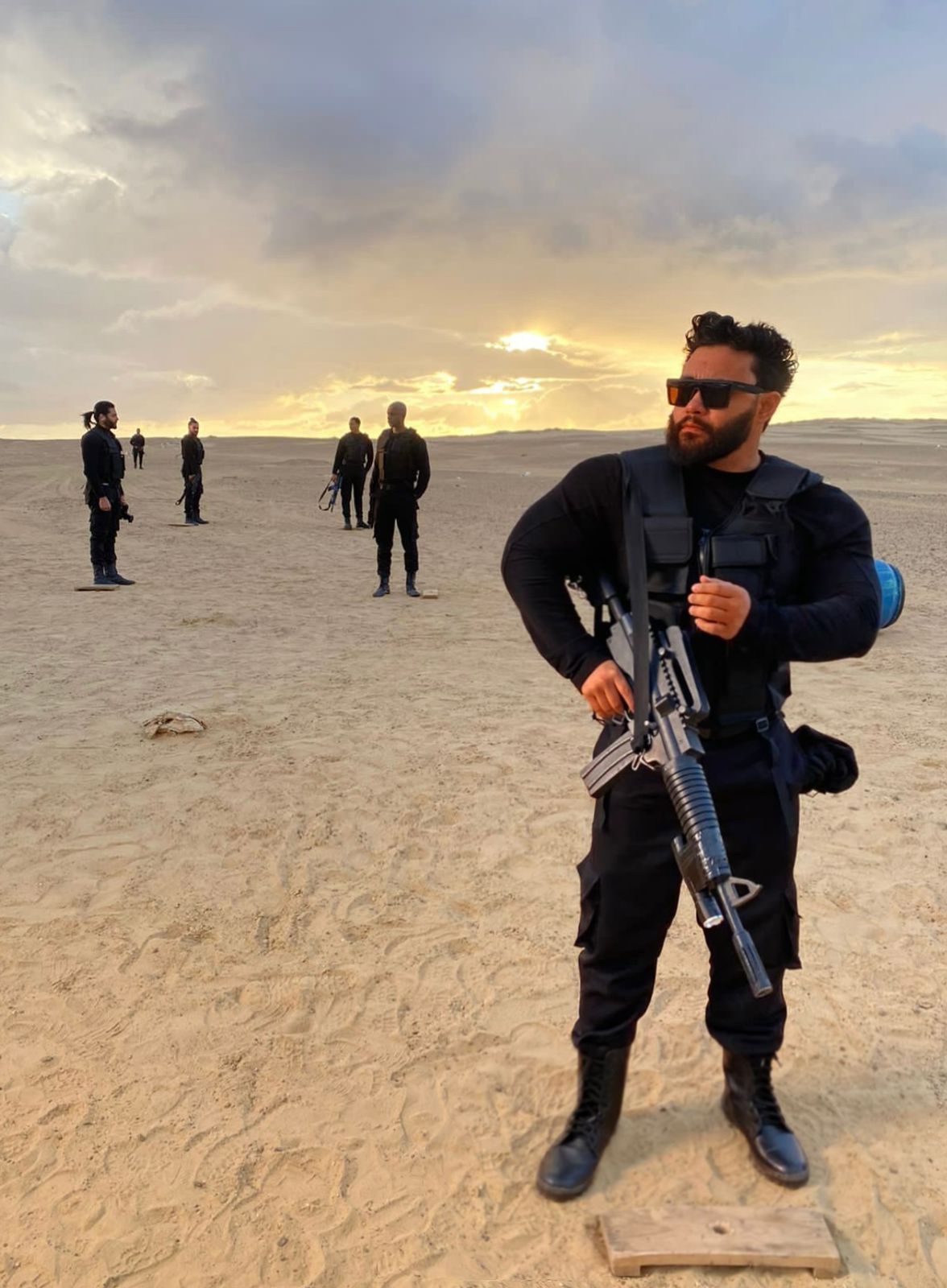 الكابتن الفنان مؤيد طيب يتعاقد على فيلم جديد بعنوان "أوسكار"