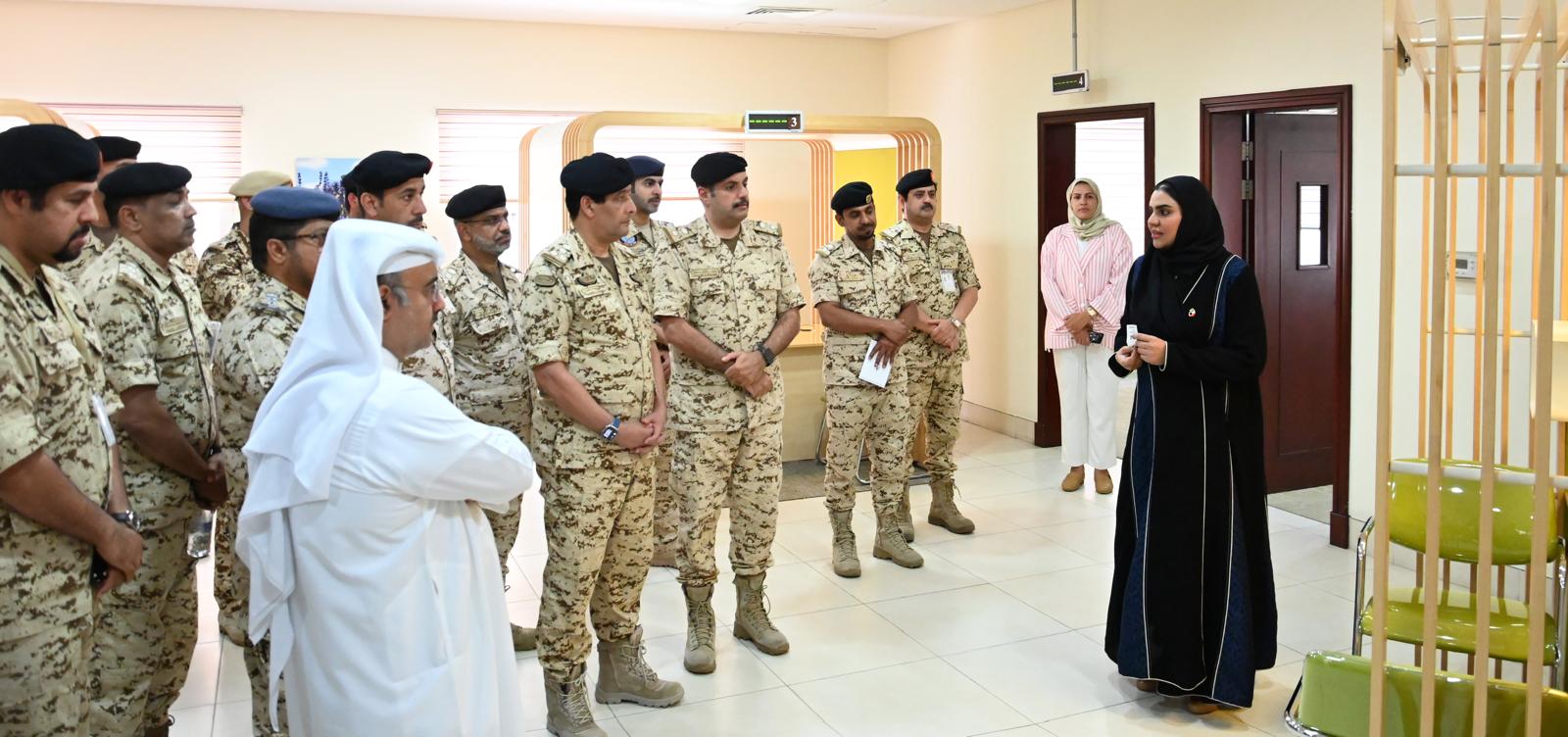 المجلس الأعلى للمرأة بمملكة البحرين يستقبل وفداً من الكلية الملكية للقيادة والأركان والدفاع الوطني